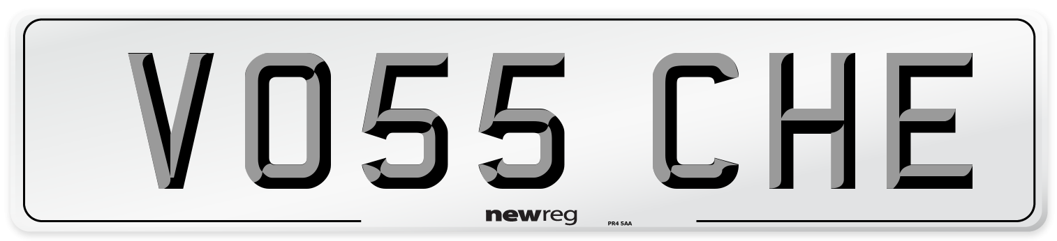 VO55 CHE Number Plate from New Reg